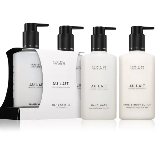 Scottish Fine Soaps Scottish Fine Soaps Au Lait darilni set za roke