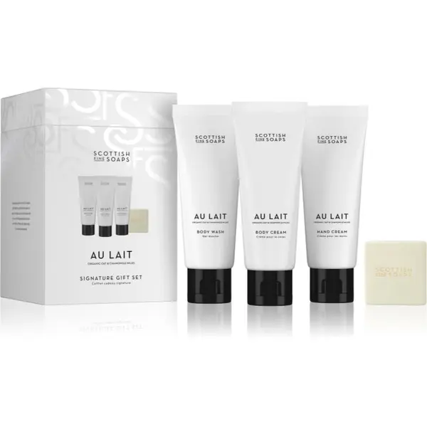 Scottish Fine Soaps Scottish Fine Soaps Au Lait darilni set za telo