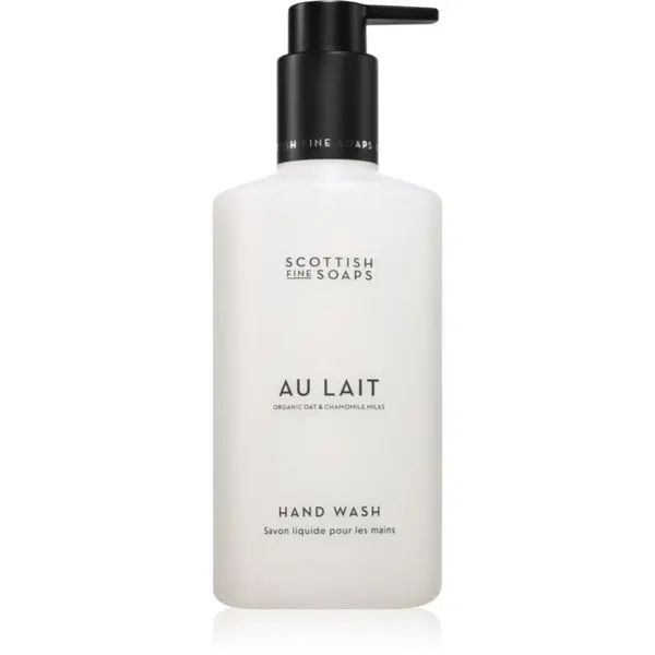Scottish Fine Soaps Scottish Fine Soaps Au Lait tekoče milo z dozirno črpalko 300 ml