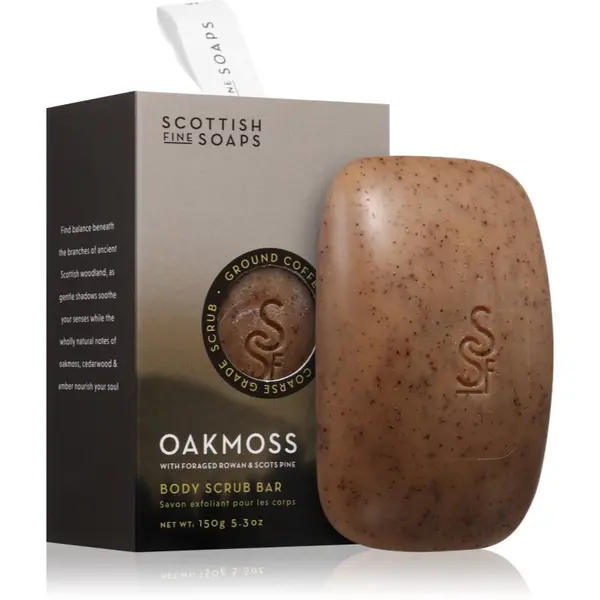 Scottish Fine Soaps Scottish Fine Soaps Oakmoss eksfoliacijsko milo za teto 150 g