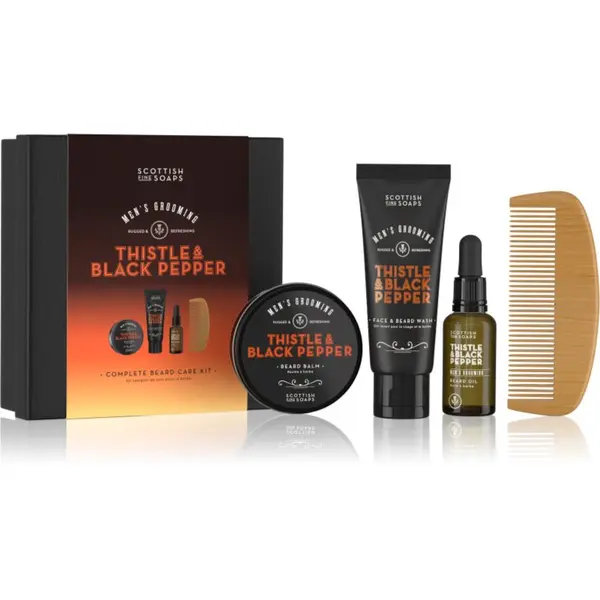 Scottish Fine Soaps Scottish Fine Soaps Thistle & Black Pepper darilni set za moške
