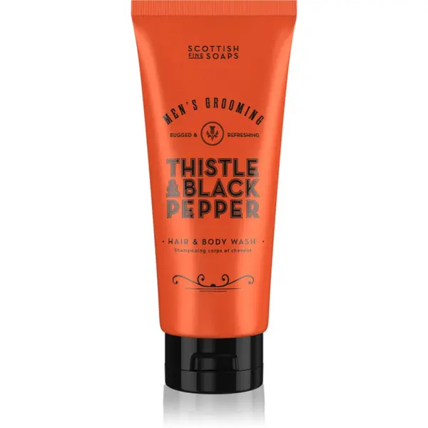 Scottish Fine Soaps Scottish Fine Soaps Thistle & Black Pepper gel za prhanje za moške 200 ml