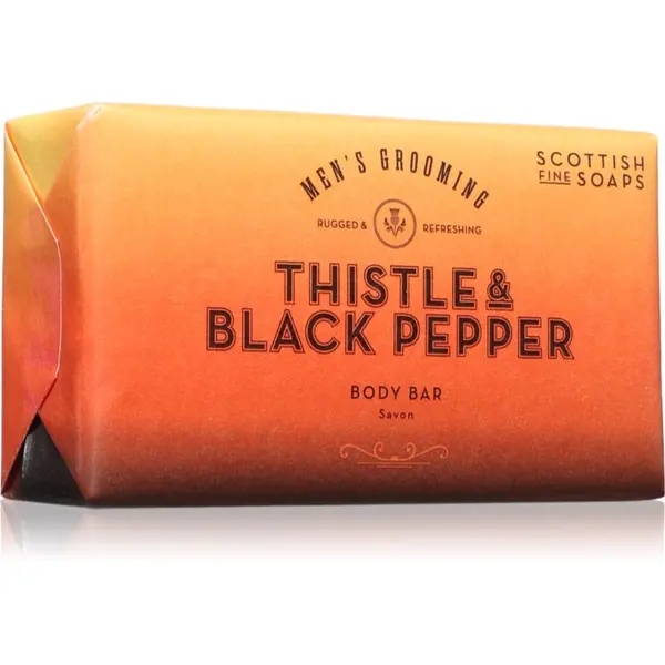 Scottish Fine Soaps Scottish Fine Soaps Thistle & Black Pepper trdo milo 220 g