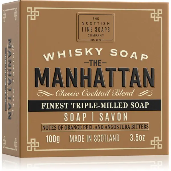 Scottish Fine Soaps Scottish Fine Soaps Whisky Soap The Manhattan trdo milo 100 ml