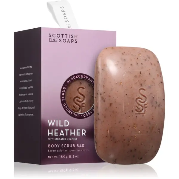 Scottish Fine Soaps Scottish Fine Soaps Wild Heather eksfoliacijsko milo za teto 150 g
