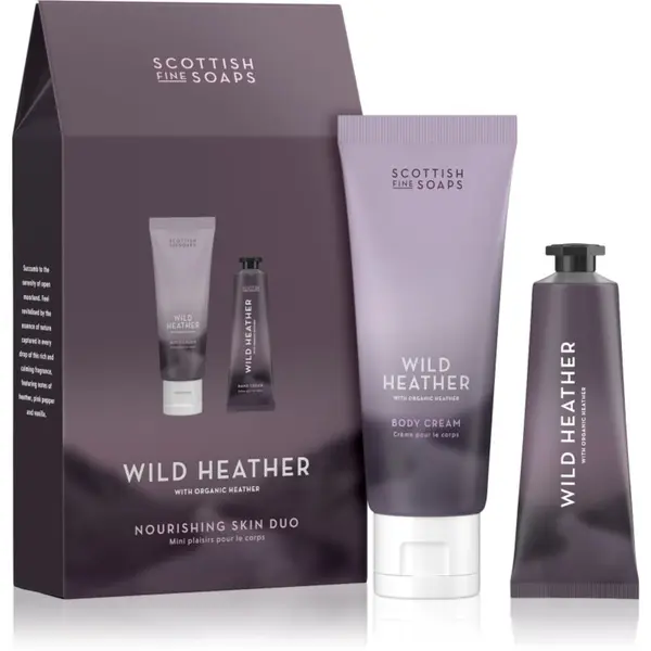 Scottish Fine Soaps Scottish Fine Soaps Wild Heather Set darilni set 2 kos