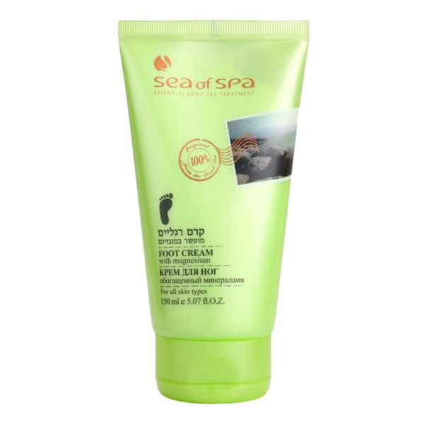 Sea of Spa Sea of Spa Essential Dead Sea Treatment krema za noge z minerali Mrtvega morja 150 ml