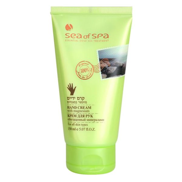 Sea of Spa Sea of Spa Essential Dead Sea Treatment zaščitna krema za roke z minerali Mrtvega morja 150 ml