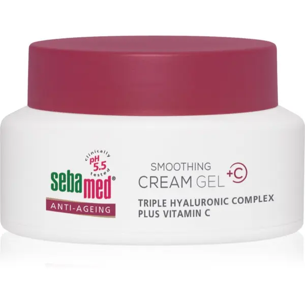 Sebamed Sebamed Anti-Ageing Smoothing Cream Gel krema proti gubam s hialuronsko kislino 50 ml