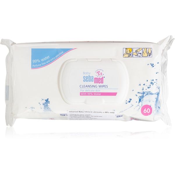 Sebamed Sebamed Baby Care nežni čistilni robčki 60 kos
