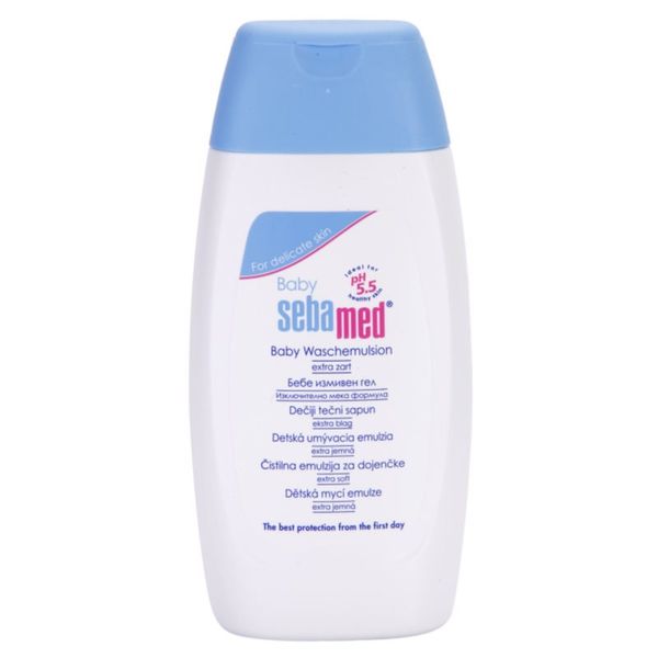 Sebamed Sebamed Baby Wash zelo nežna emulzija za umivanje za telo in lase 200 ml