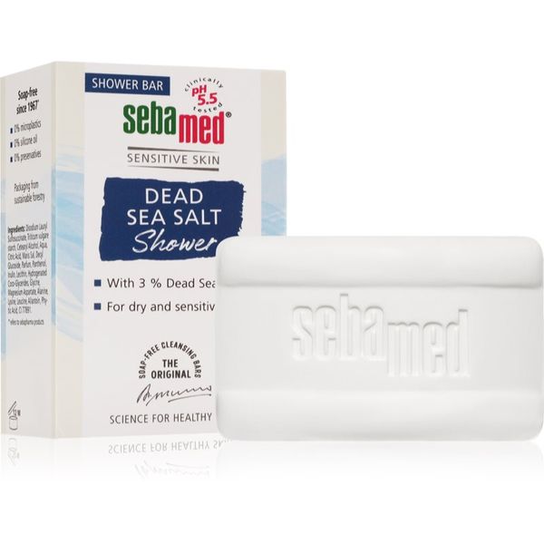 Sebamed Sebamed Sensitive Skin Dead Sea Salt Shower syndet za suho in občutljivo kožo 100 g