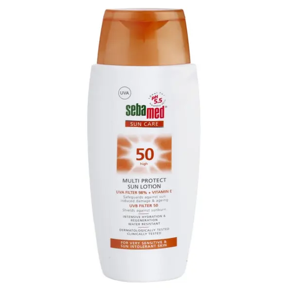 Sebamed Sebamed Sun Care Multi Protect losjon za sončenje SPF 50 150 ml