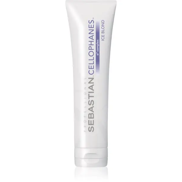 Sebastian Professional Sebastian Professional Cellophanes maska, ki vrača sijaj barvanim lasem odtenek Ice Blond 300 ml