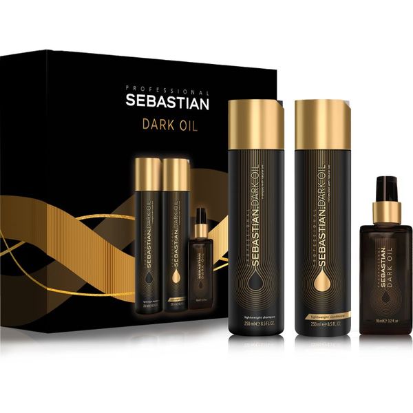 Sebastian Professional Sebastian Professional Dark Oil darilni set (za sijaj in mehkobo las)