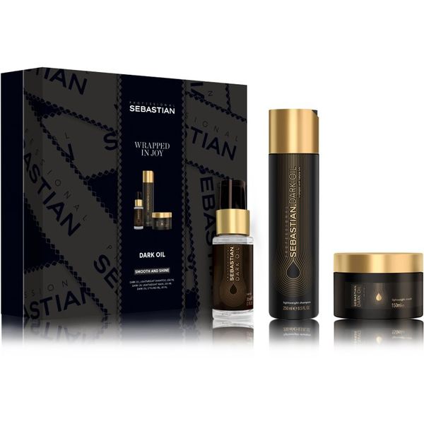 Sebastian Professional Sebastian Professional Dark Oil darilni set (za sijaj in mehkobo las)