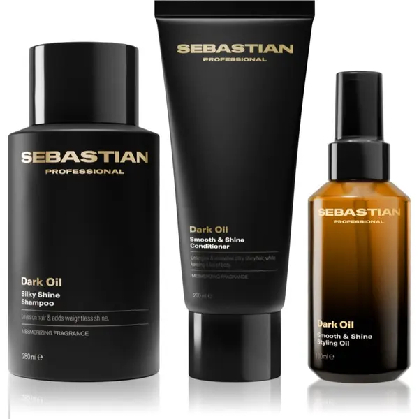 Sebastian Professional Sebastian Professional Dark Oil Set set za sijaj in mehkobo las