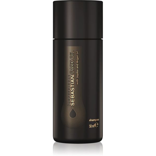 Sebastian Professional Sebastian Professional Dark Oil vlažilni šampon za sijaj in mehkobo las 50 ml