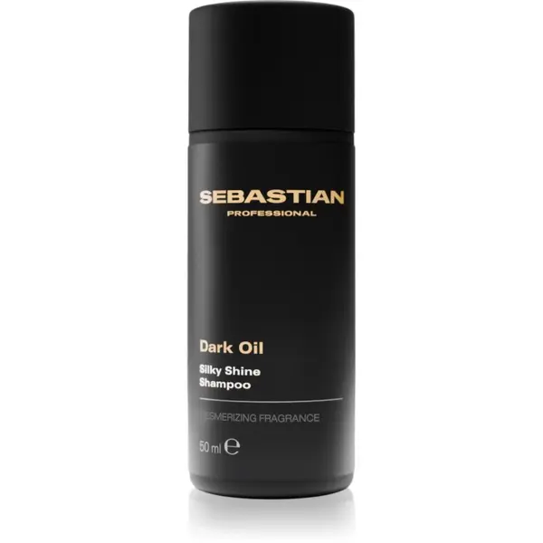 Sebastian Professional Sebastian Professional Dark Oil vlažilni šampon za sijaj in mehkobo las 50 ml