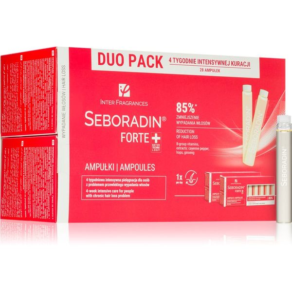 Seboradin Seboradin Forte ampule proti izpadanju las 28x5,5 ml