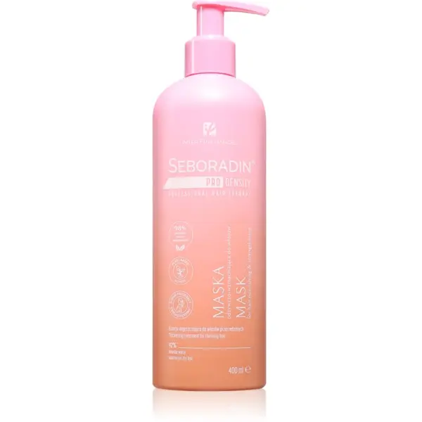 Seboradin Seboradin PRO DENSITY Nourishing Mask hranilna maska za redke lase 400 ml