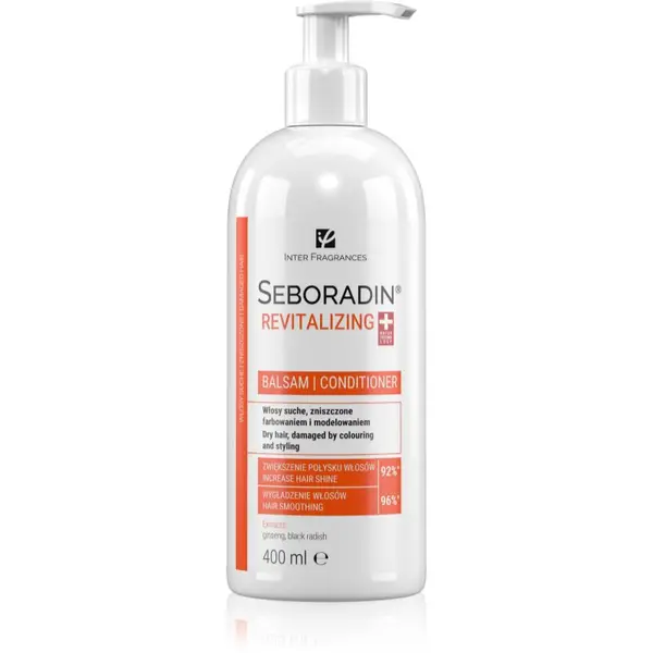 Seboradin Seboradin Revitalizing balzam za suhe in poškodovane lase 400 ml