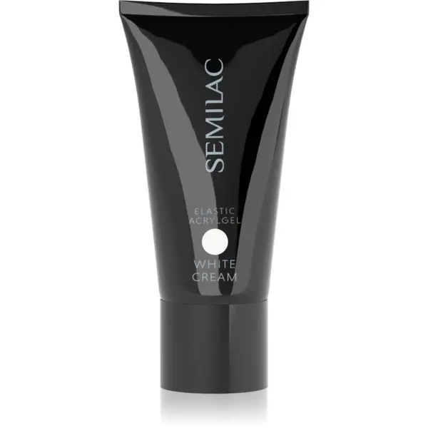 Semilac Semilac Acrylgel Elastic White Cream akrilni gel za nohte odtenek White 30 g