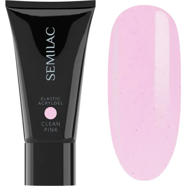 Semilac Semilac Elastic Acrylgel akrilni gel za nohte odtenek Clean Pink 30 g
