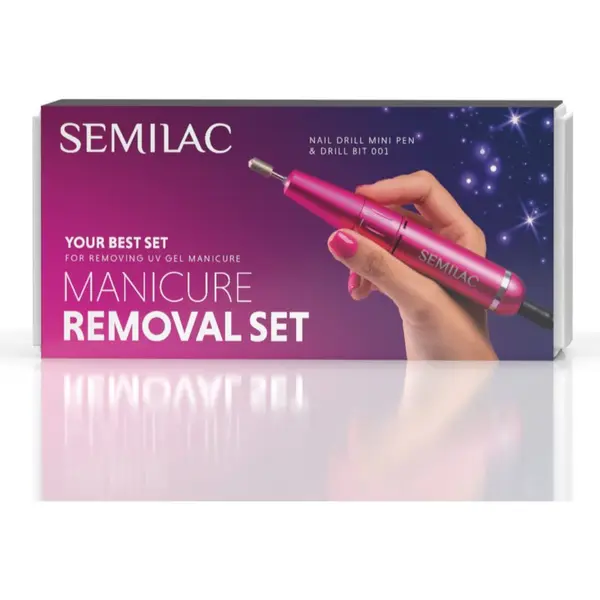 Semilac Semilac Set Manicure Removal brusilnik za nohte z dodatki