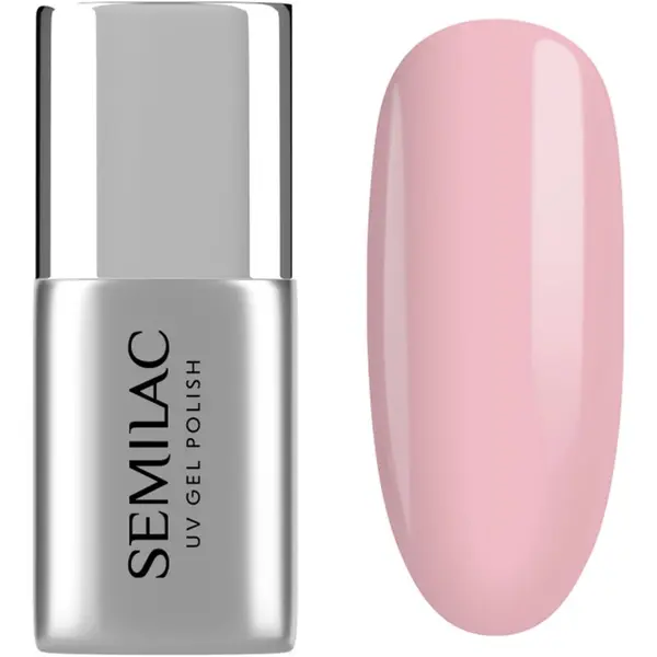 Semilac Semilac UV Gel Base Fiber Base podlak za gel nohte odtenek Pink Milk 7 ml