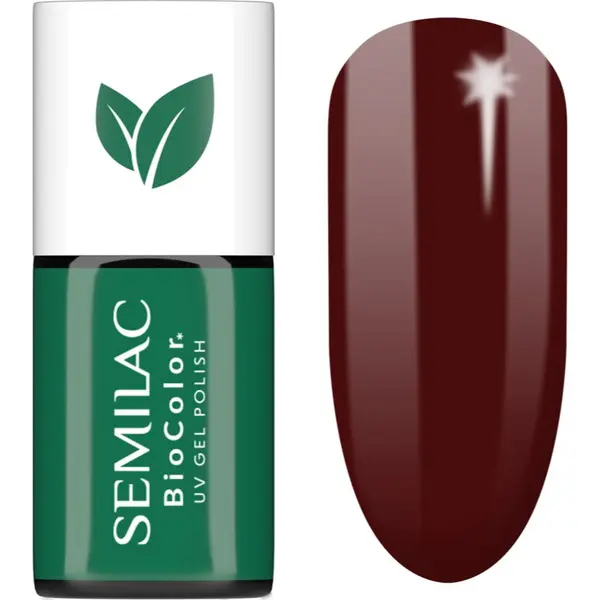 Semilac Semilac UV Hybrid BioColor gel lak za nohte z uporabo UV/LED lučke odtenek 726 Dark Coral 7 ml