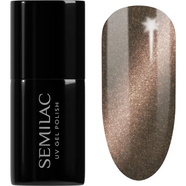 Semilac Semilac UV Hybrid Brides Babes gel lak za nohte z uporabo UV/LED lučke odtenek 488 The Chic One 7 ml