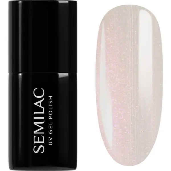 Semilac Semilac UV Hybrid Inner Glow gel lak za nohte odtenek 960 Pink Glazed 7 ml
