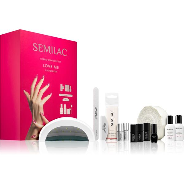 Semilac Semilac UV Hybrid Love Me set za odlično manikiro