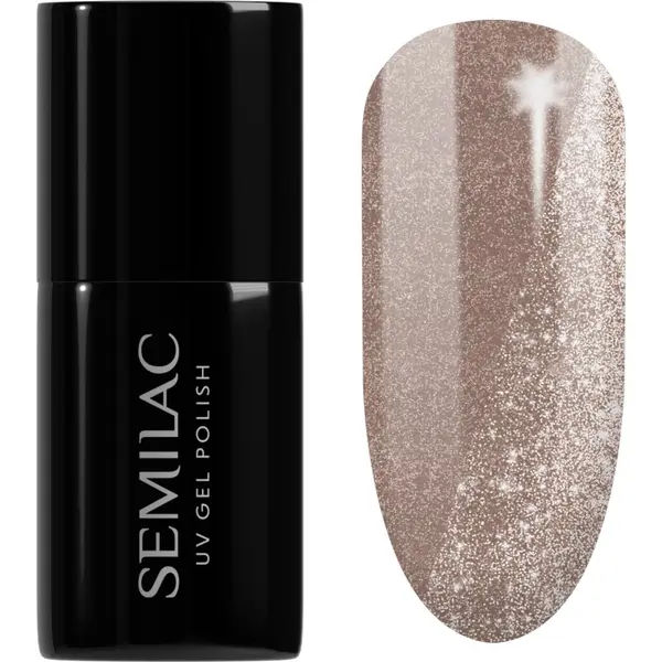 Semilac Semilac UV Hybrid New YEAAH gel lak za nohte z uporabo UV/LED lučke odtenek 408 Less Sugar 7 ml