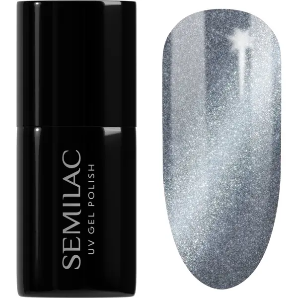 Semilac Semilac UV Hybrid Silk Effect gel lak za nohte z uporabo UV/LED lučke odtenek 465 Luxury Chillout 7 ml