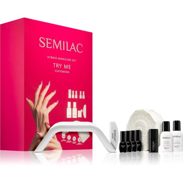 Semilac Semilac UV Hybrid Try Me set za odlično manikiro