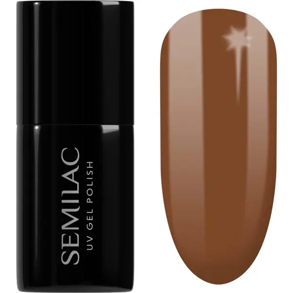 Semilac Semilac UV Hybrid WellBeing gel lak za nohte z uporabo UV/LED lučke odtenek 653 Mud Bath 7 ml
