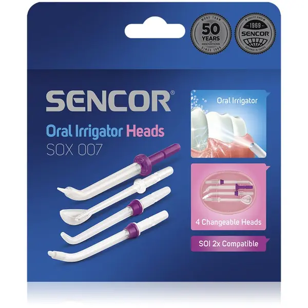 Sencor Sencor SOX 007 nadomestne glave za ustno prho For SOI 22x 4 kos