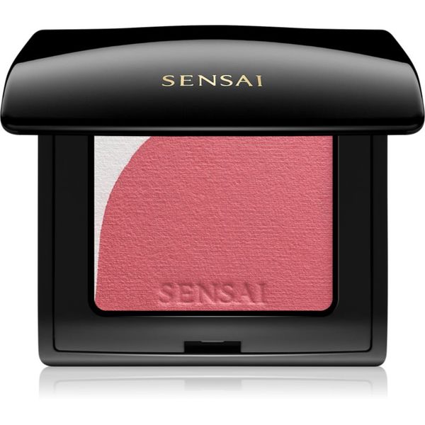 Sensai Sensai Blooming Blush Rdečilo za posvetlitev s čopičem odtenek 01 Blooming Mauve 4 g