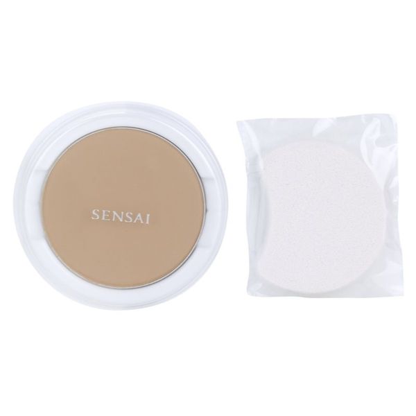 Sensai Sensai Cellular Performance Total Finish Foundation kompaktni puder proti gubam nadomestno polnilo odtenek TF22 Natural Beige SPF 15 11 g