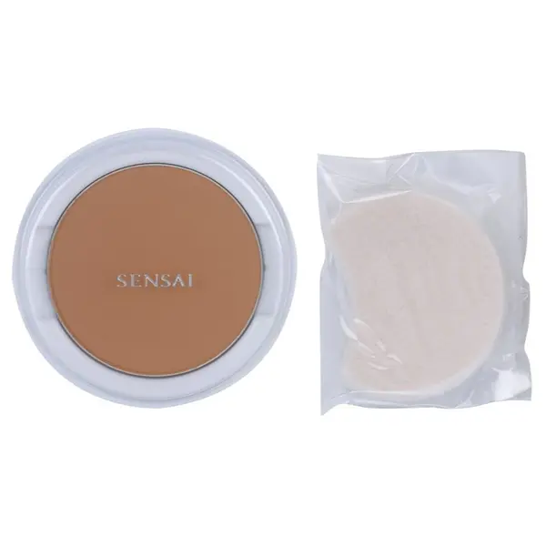Sensai Sensai Cellular Performance Total Finish Foundation kompaktni puder proti gubam nadomestno polnilo odtenek TF23 Almond Beige SPF 15 11 g