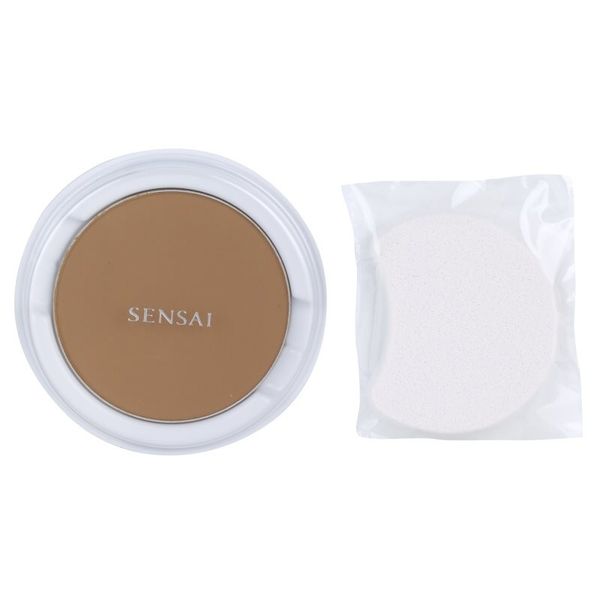 Sensai Sensai Cellular Performance Total Finish Foundation kompaktni puder proti gubam nadomestno polnilo odtenek TF24 Amber Beige SPF 15 11 g