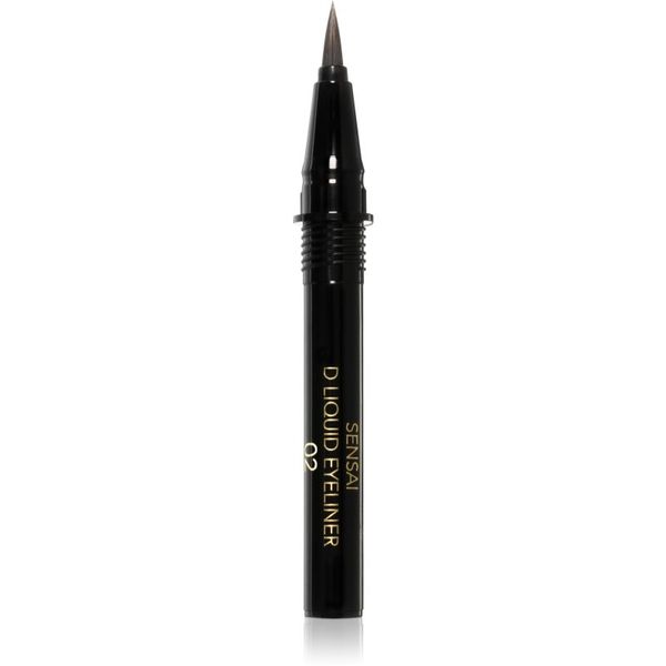 Sensai Sensai Designing Liquid Eyeliner Refill tekoče črtalo za oči polnilo odtenek 02 Deep Brown 0.6 ml