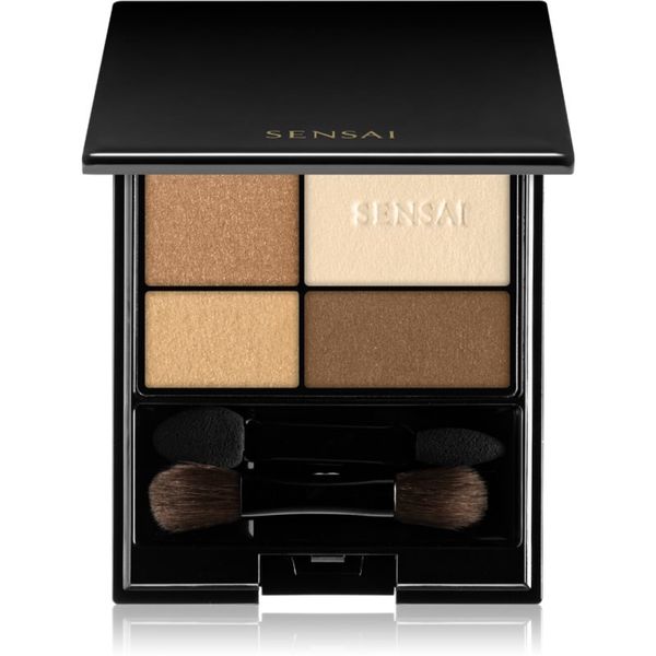 Sensai Sensai Eye Colour Palette paleta senčil za oči odtenek 01 Shiny Foliage 3,7 g