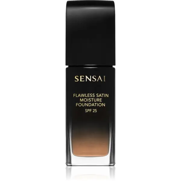 Sensai Sensai Flawless Satin Moisture Foundation tekoči puder SPF 25 odtenek 204 Honey Beige 30 ml