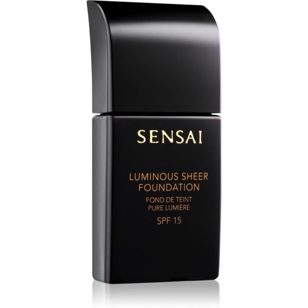 Sensai Sensai Luminous Sheer Foundation tekoči puder z učinkom osvetljevanja SPF 15 odtenek LS103 Sand Beige 30 ml