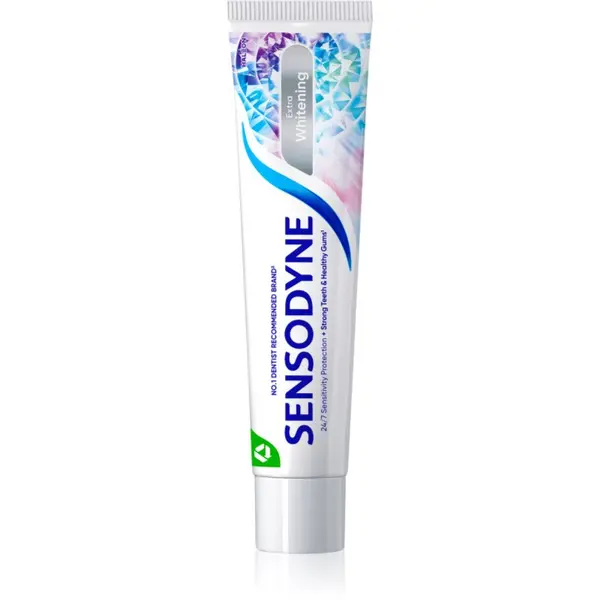 Sensodyne Sensodyne Extra Whitening belilna zobna pasta s fluoridom za občutljive zobe 75 ml