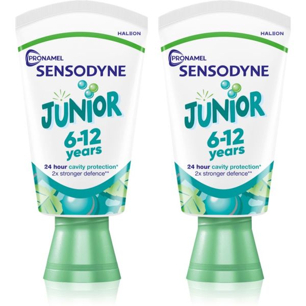 Sensodyne Sensodyne Pronamel Junior otroška zobna pasta 6-12 Years 2x50 ml