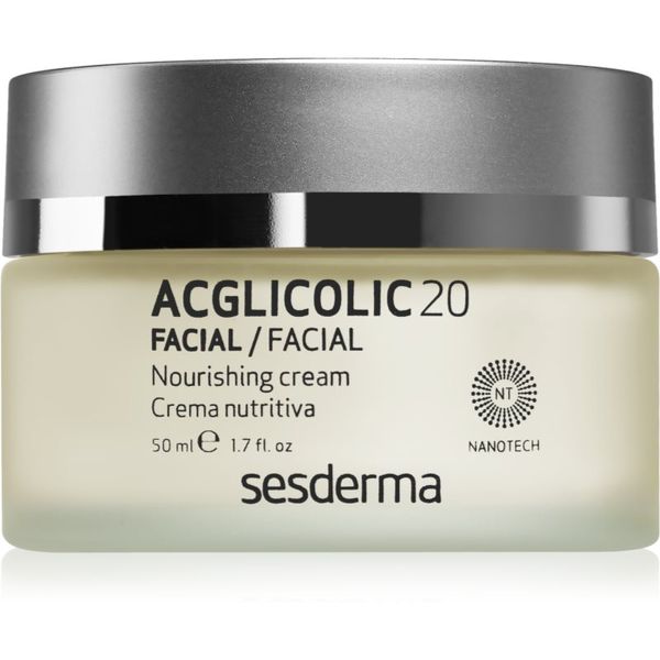 Sesderma Sesderma Acglicolic 20 Facial hranilna pomlajevalna krema za suho do zelo suho kožo 50 ml